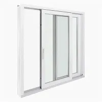 หน้าต่างบานเลื่อนยก UPVC